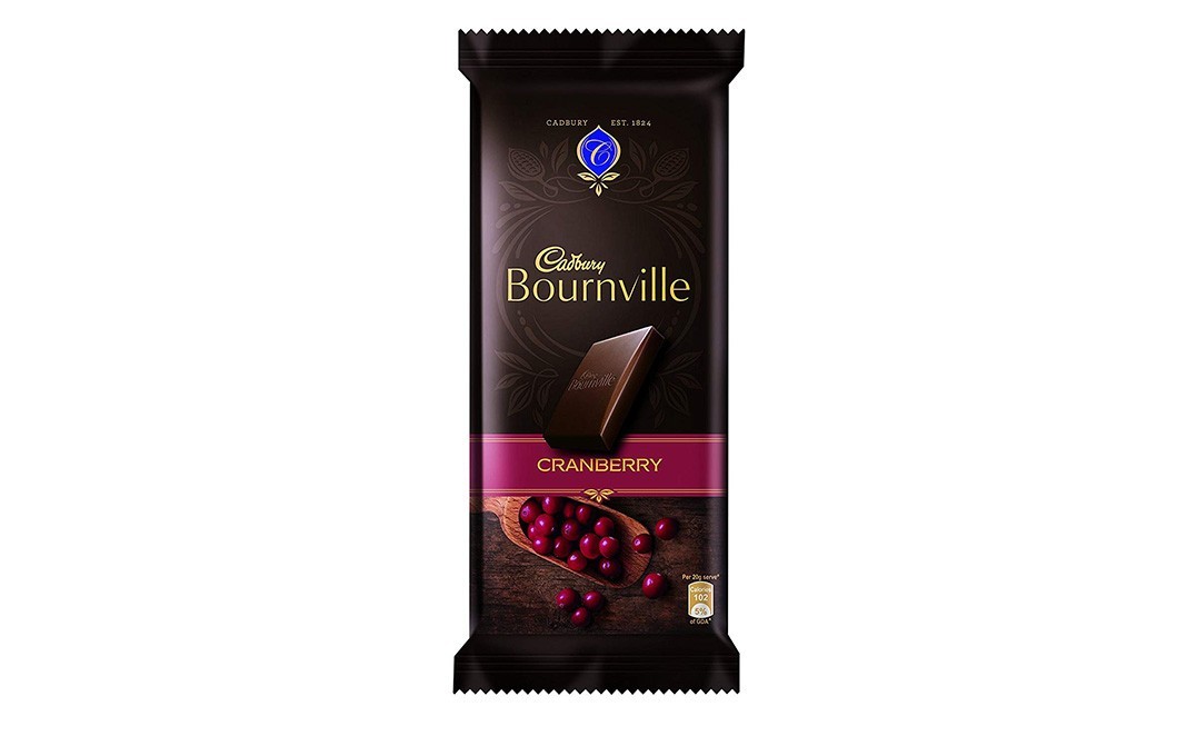 Cadbury Bournville Cranberry    Pack  80 grams